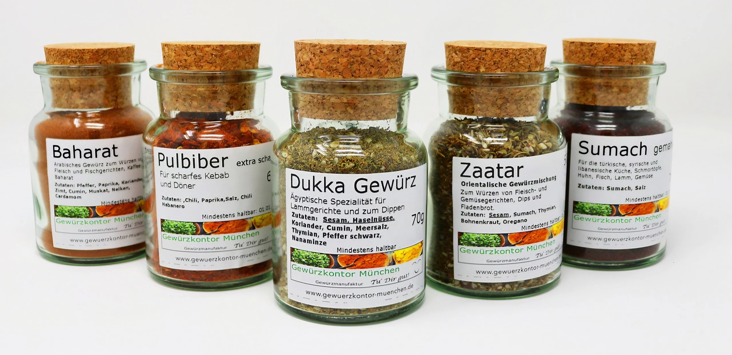 Afrika Gewürze Geschenkset No.2 im Glas
