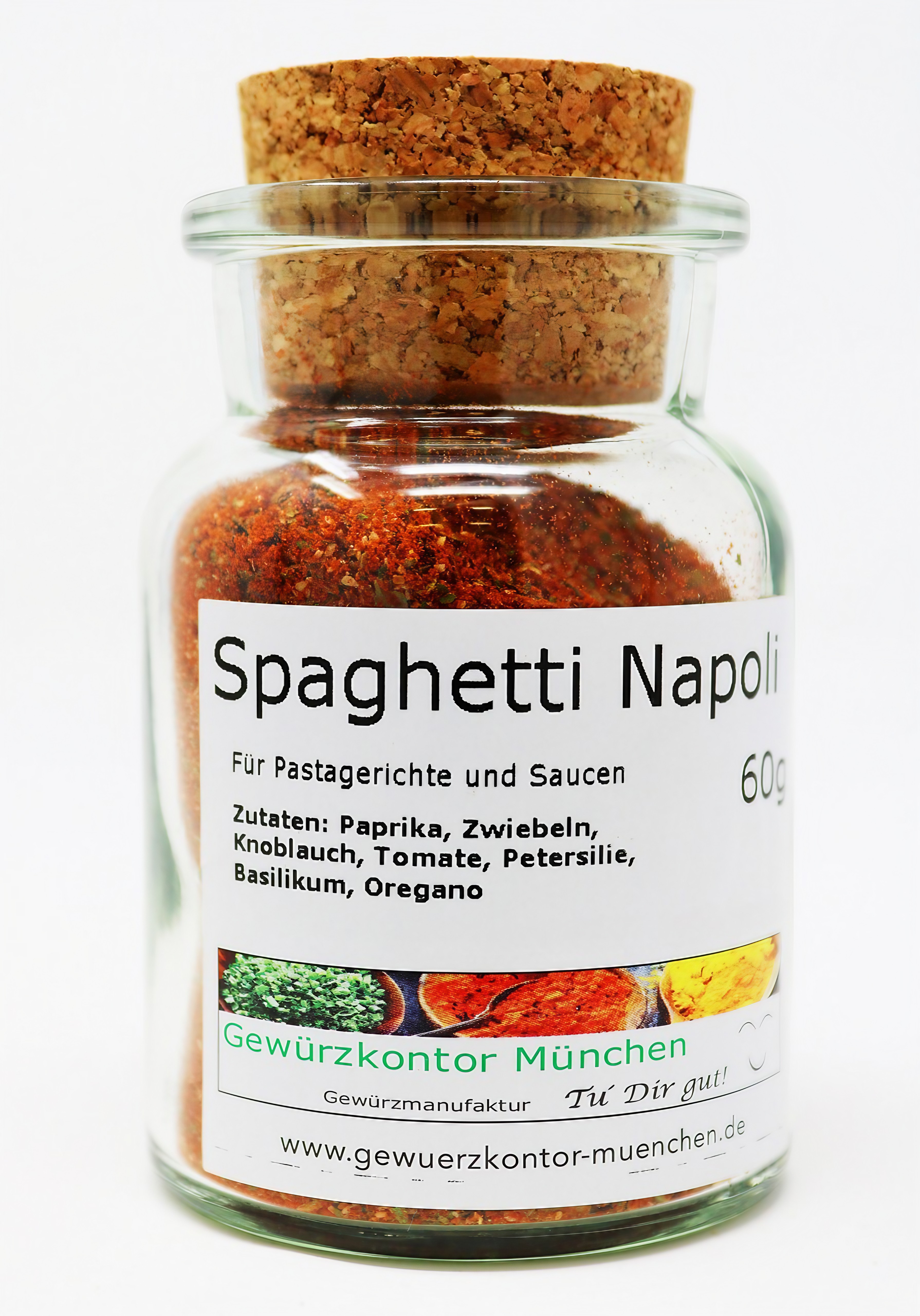 Spaghetti Napoli Gewürzmischung 60g im Glas