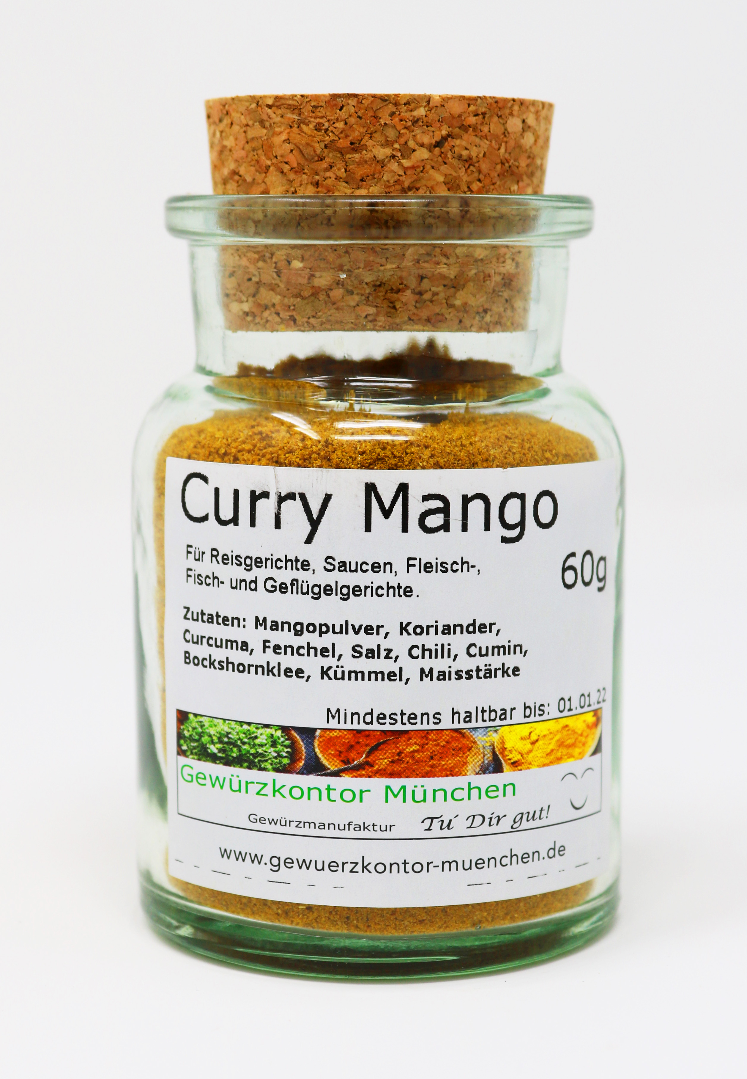 Curry Mango 60g im Glas