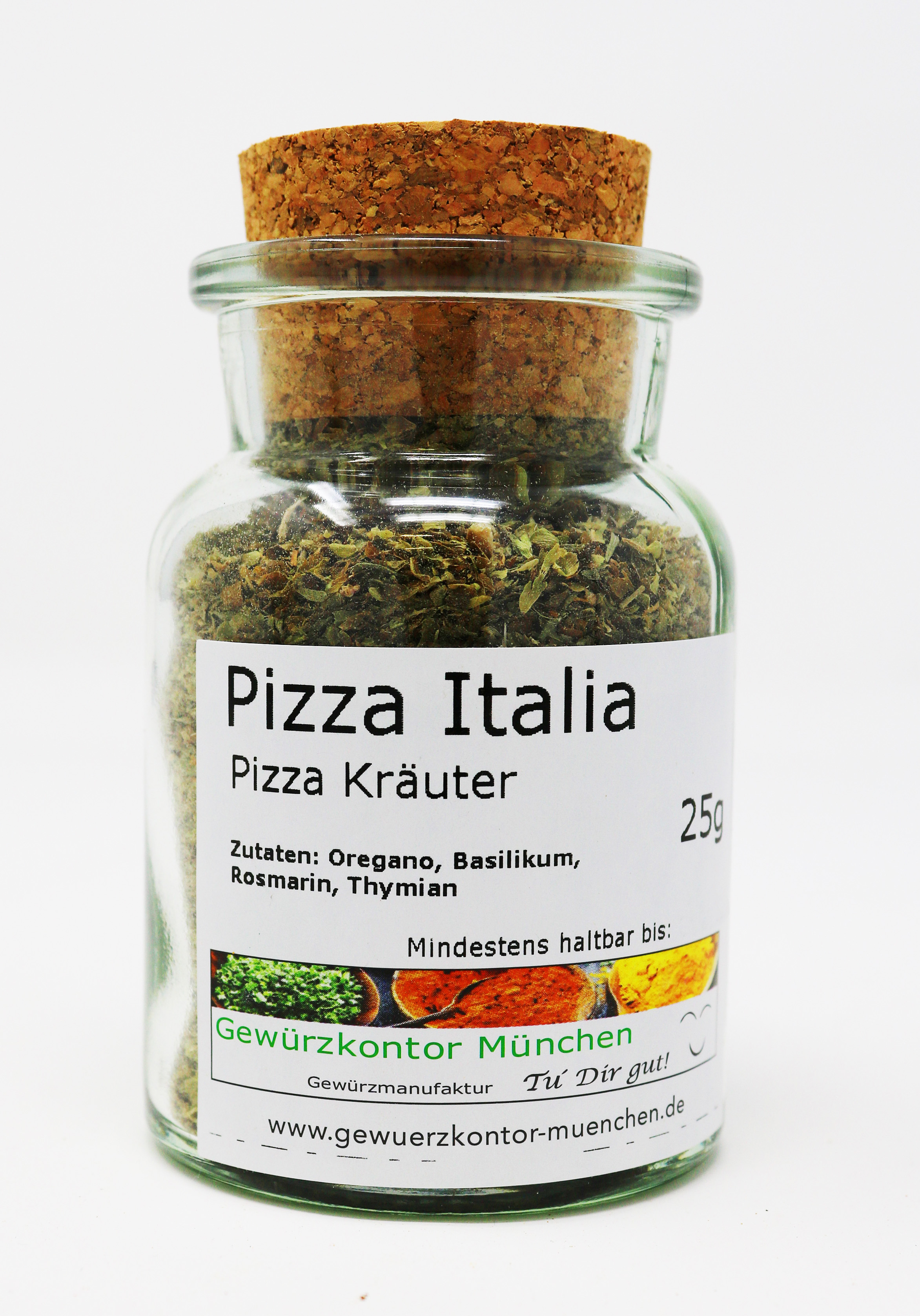 Pizza Italia 25g Glas Gewürzkontor München