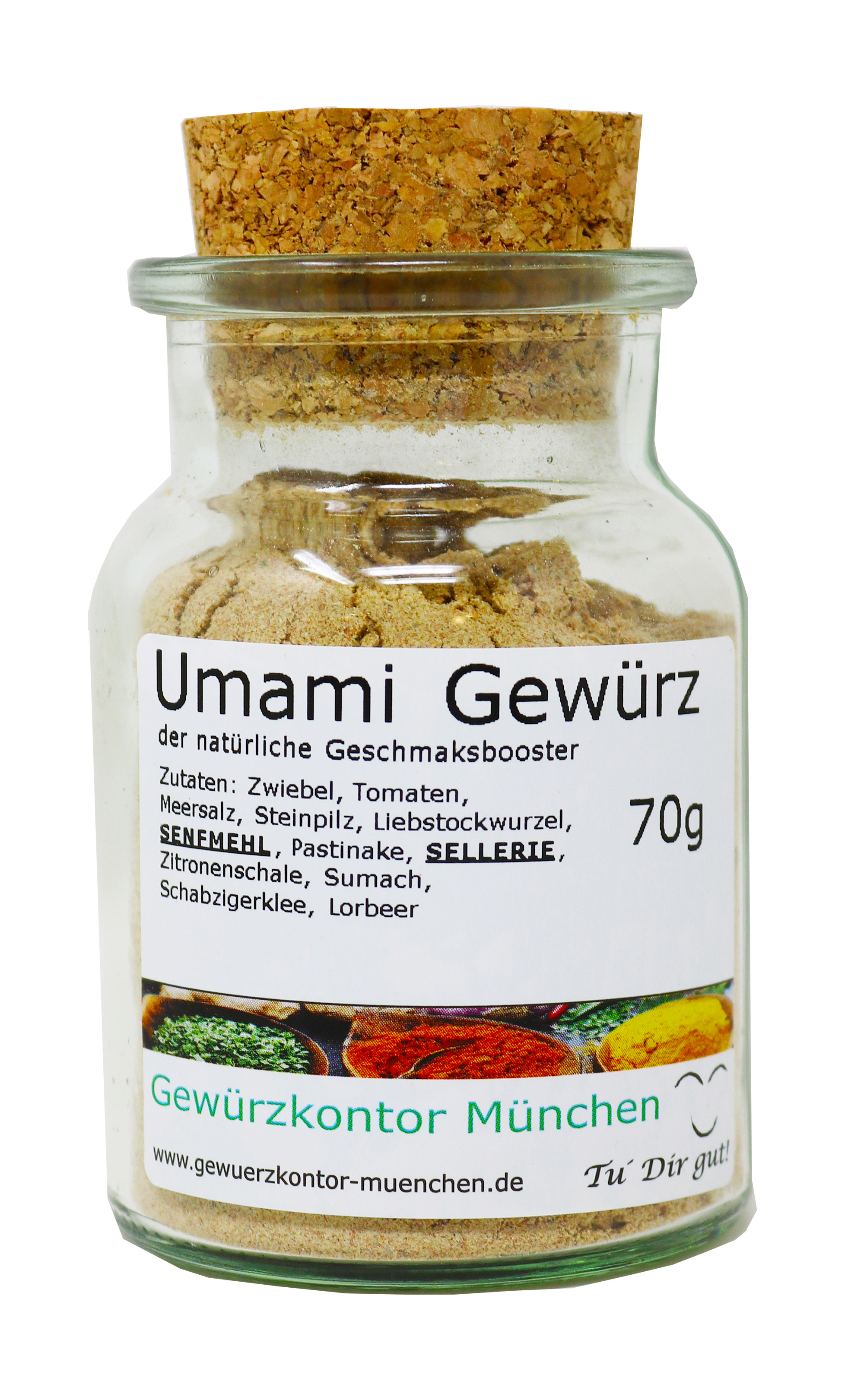 Umami Gewürz 70g im Glas