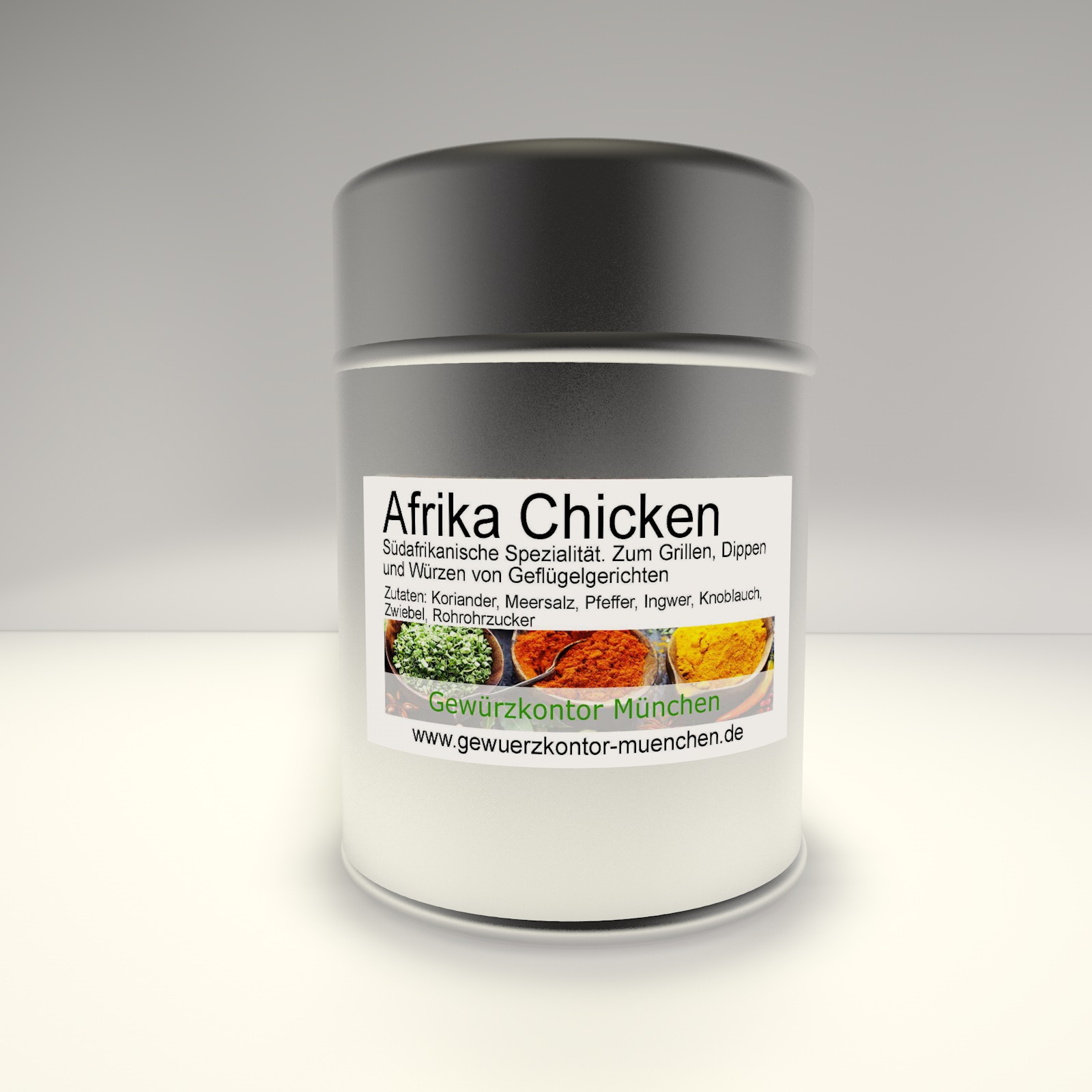 Afrika Chicken Gewürzmischung 50g im Streuer