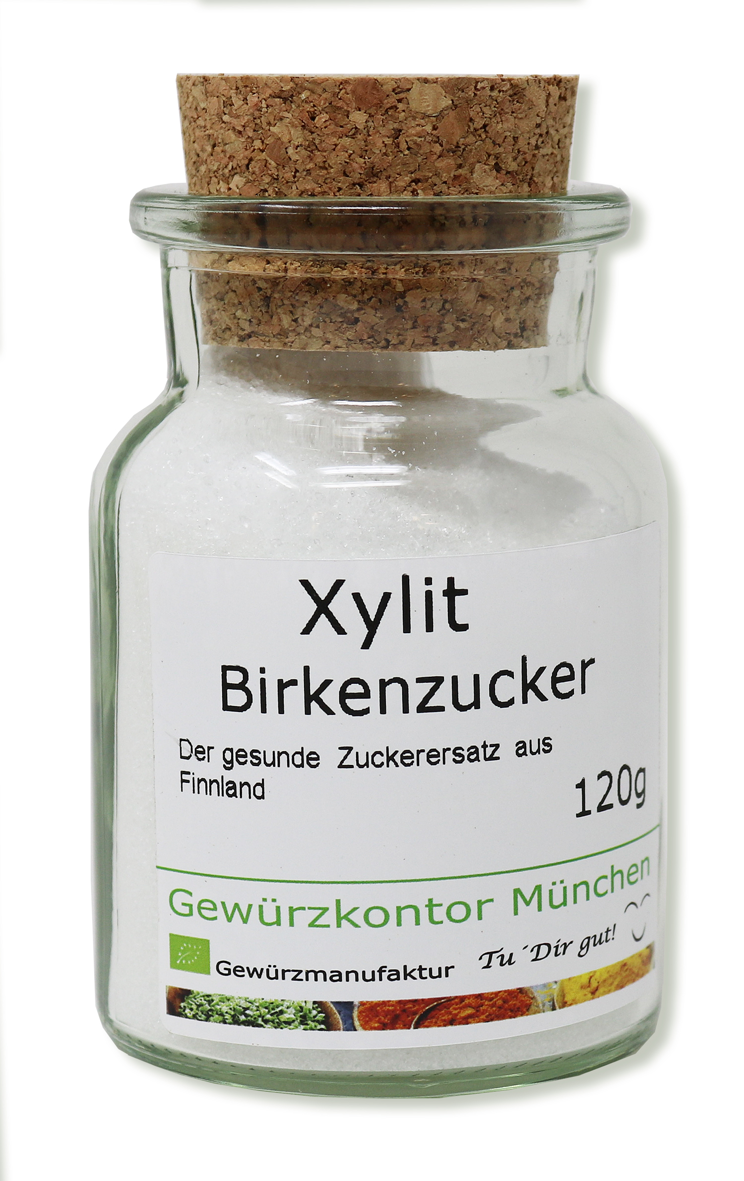 Xylit Birkenzucker aus Finnland 120g im Glas