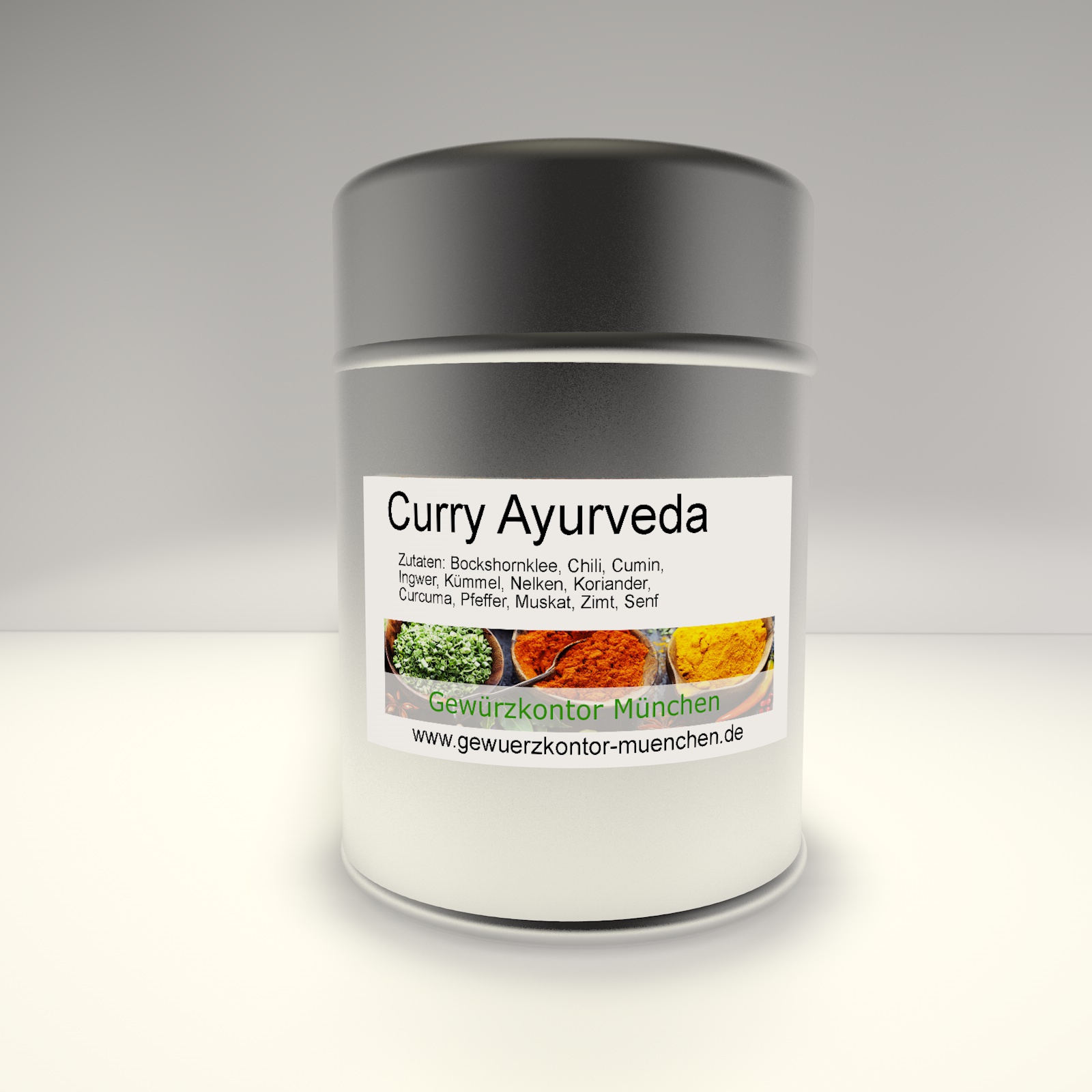 Curry Ayurveda 50g im Streuer