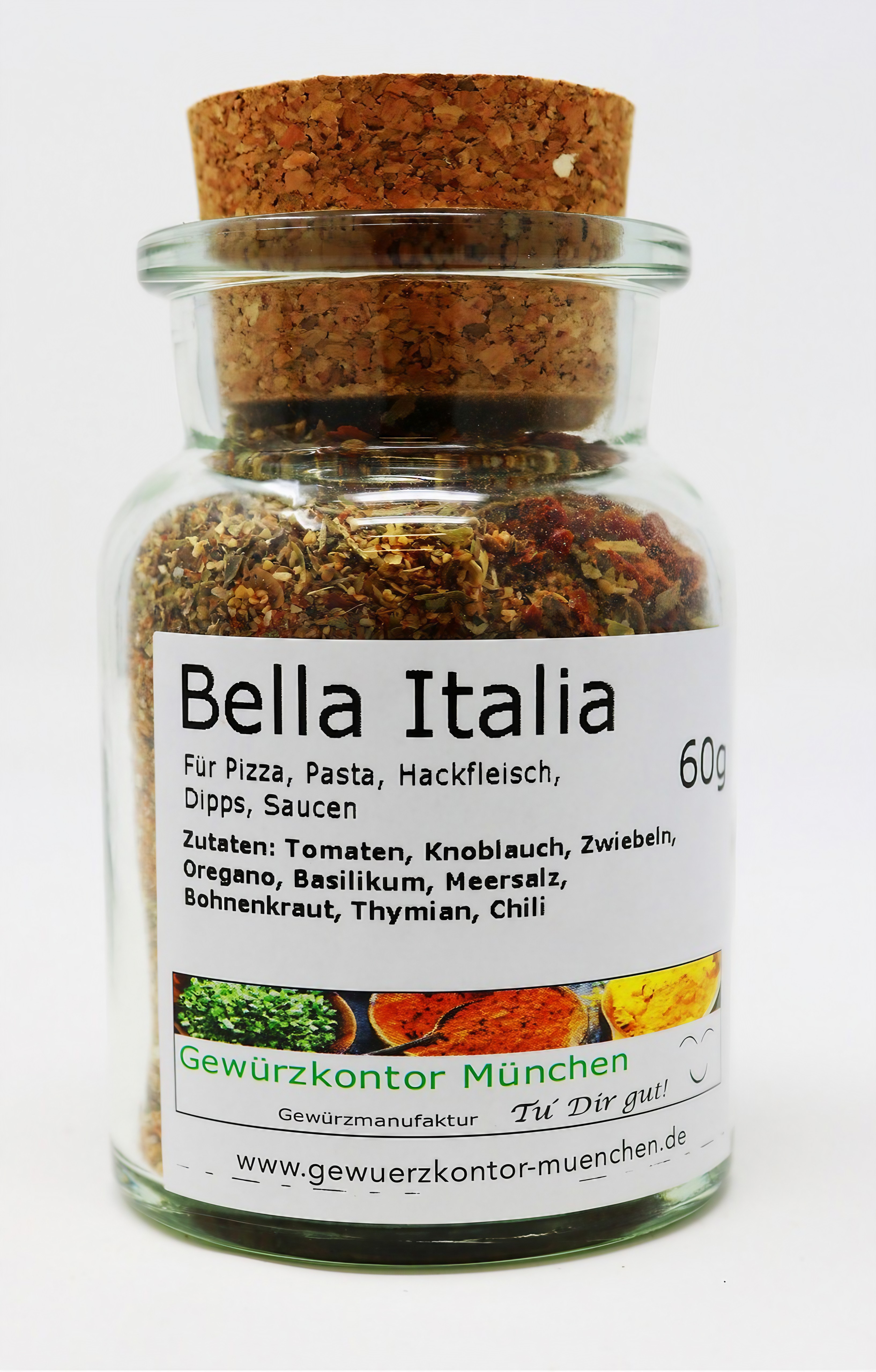 Bella Italia, Pastagewürz 60g im Glas