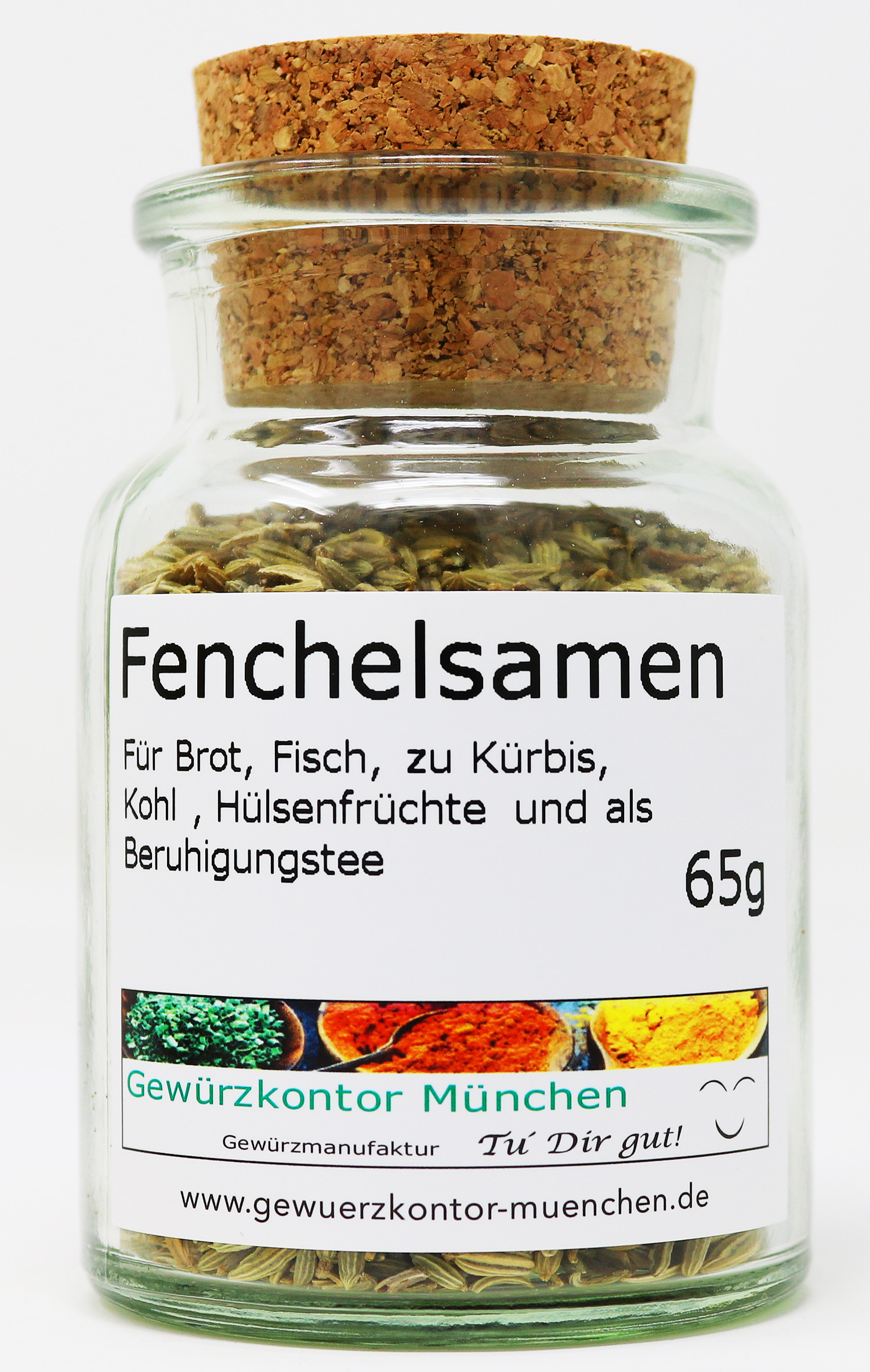 Fenchelsamen ganz 65g im Glas