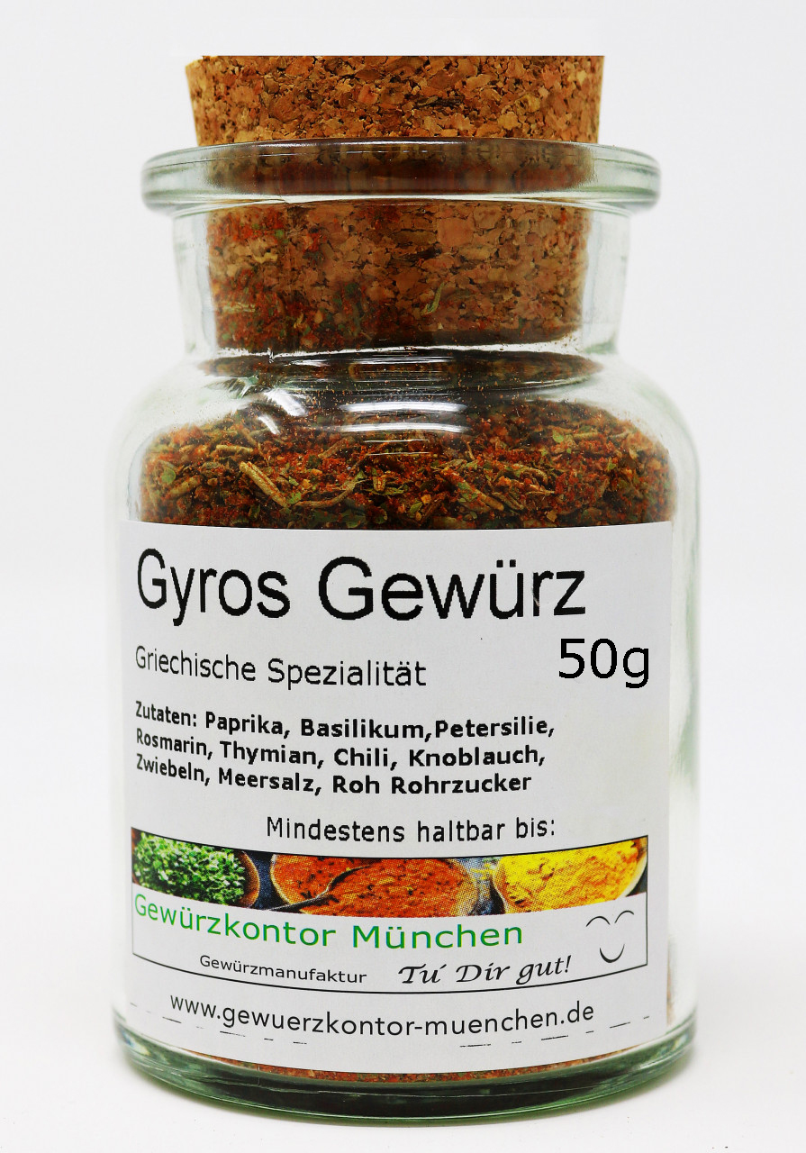 Gyros Gewürz 50g im Glas