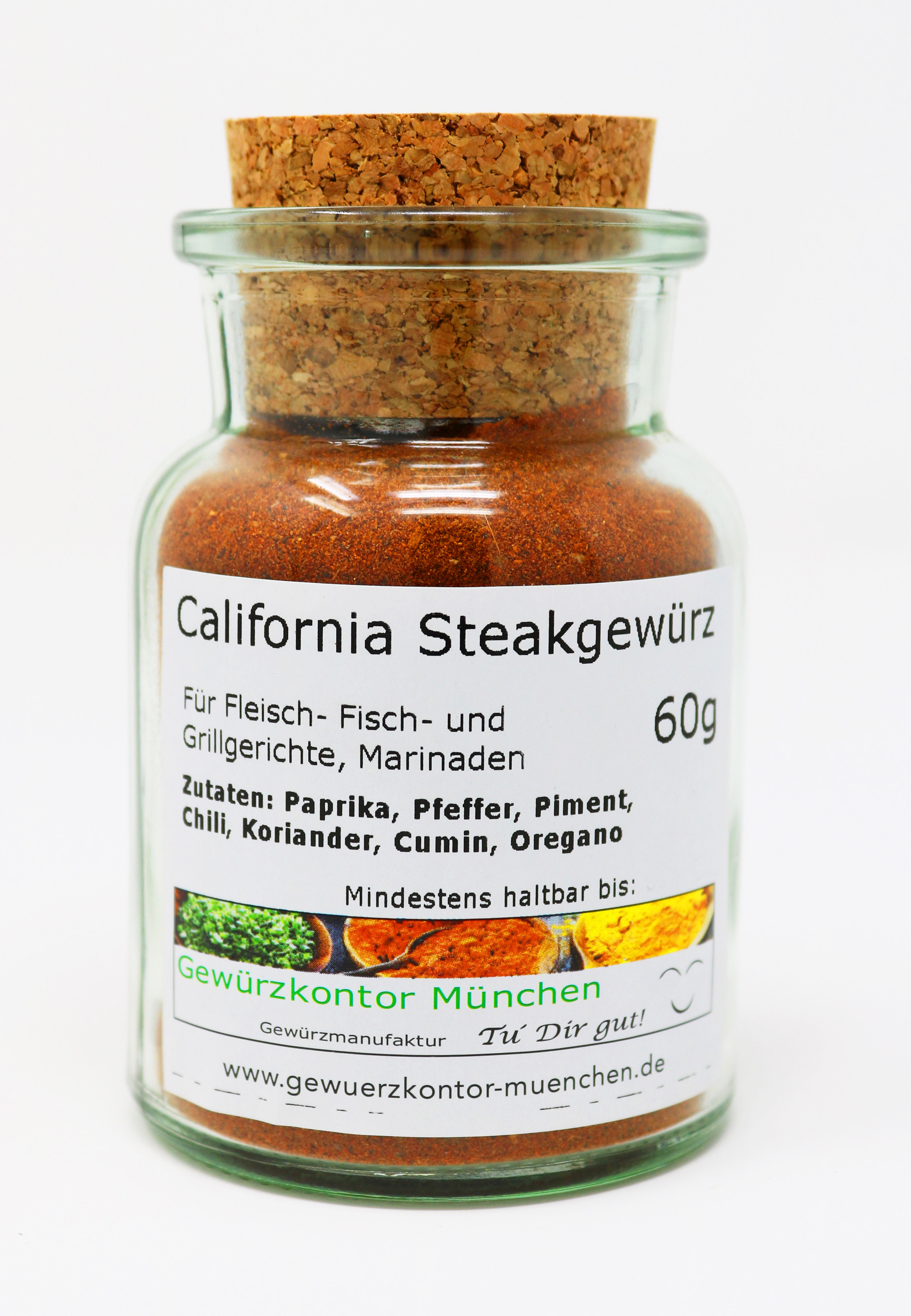 BBQ USA Steakgewürz California 60g im Glas