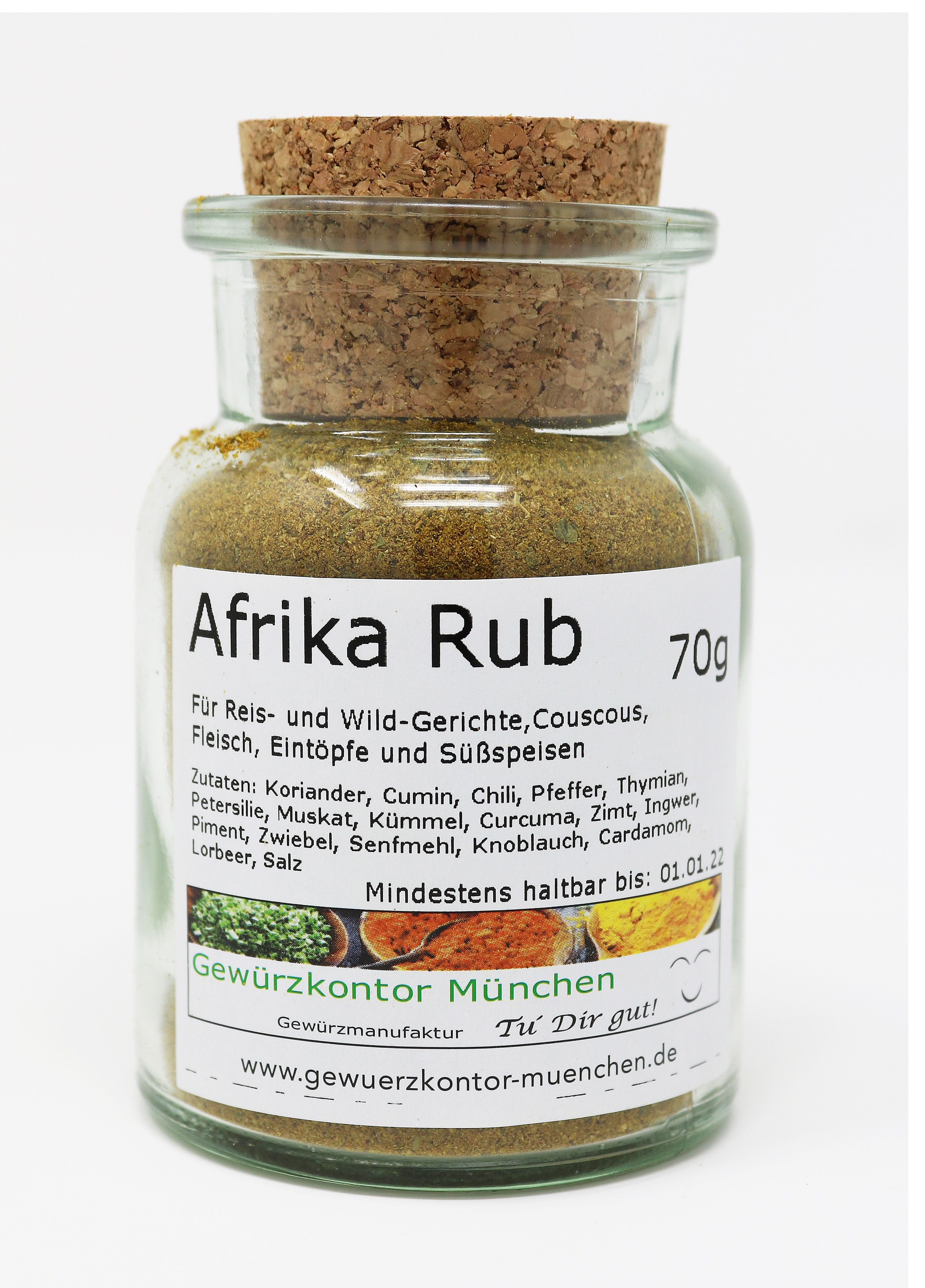 African Rub 70g im Glas