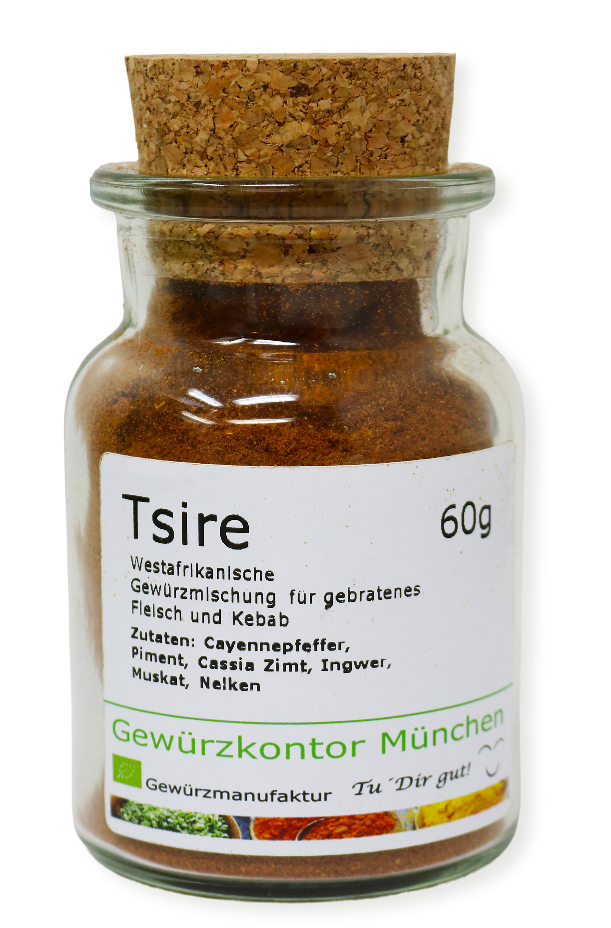 Tsire Gewürzmischung Westafrika 60g Glas