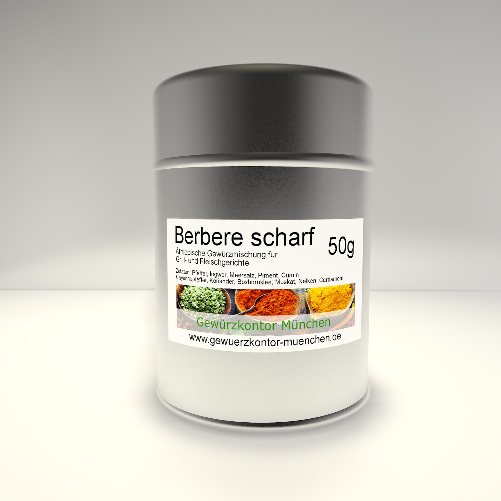 Berbere scharf 50g im Streuer